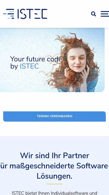 Screenshot of istec.de