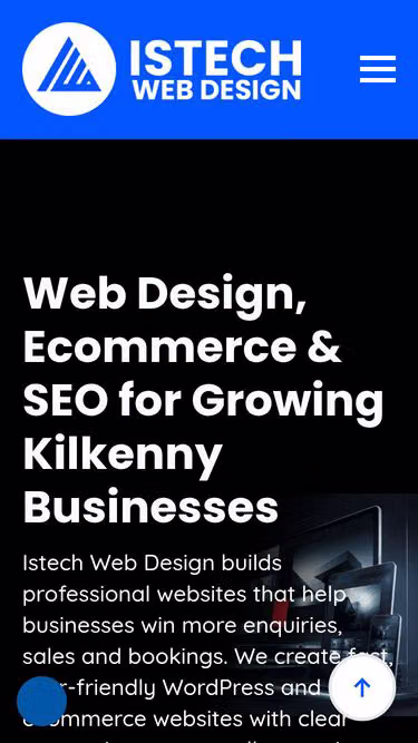 Screenshot of istech.ie