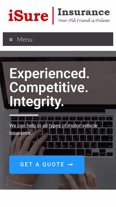 Screenshot of isure.com.my
