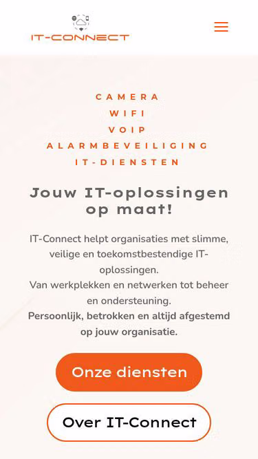 Screenshot of it-connect.nl