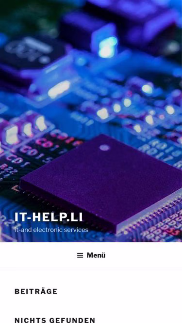 Screenshot of it-help.li