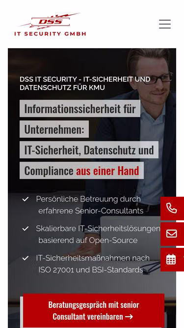 Screenshot of it-security.gmbh