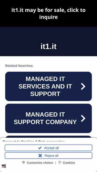 Screenshot of it1.it