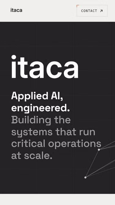 Screenshot of itaca.com