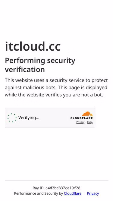 Screenshot of itcloud.cc