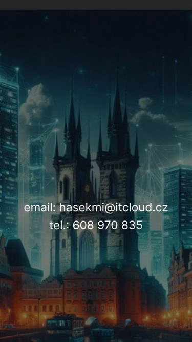 Screenshot of itcloud.cz