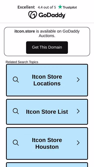 Screenshot of itcon.store