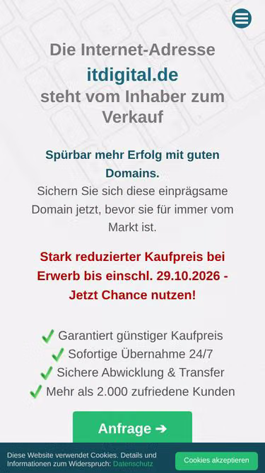 Screenshot of itdigital.de