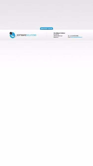 Screenshot of iten.nl