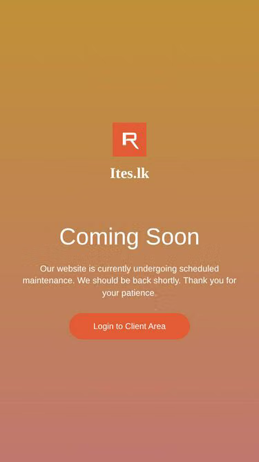 Screenshot of ites.lk