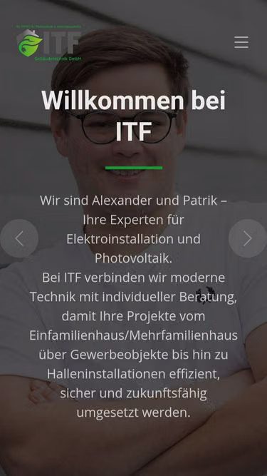 Screenshot of itf.co.at