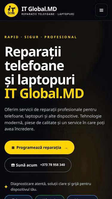 Screenshot of itglobal.md