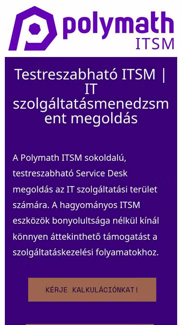 Screenshot of itil.hu
