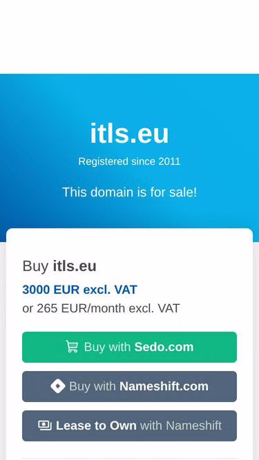 Screenshot of itls.eu