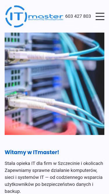 Screenshot of itmaster.szczecin.pl