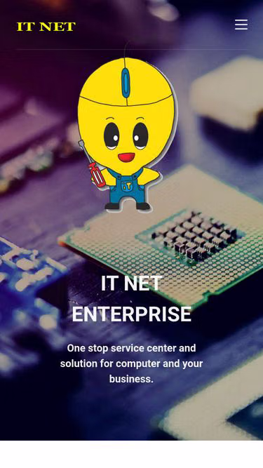Screenshot of itnet.com.my