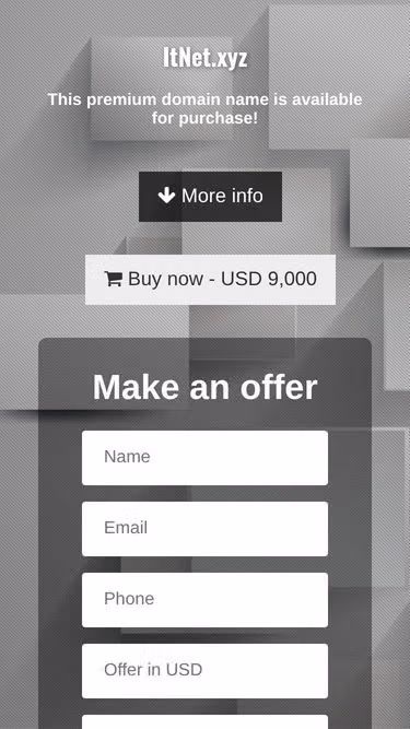 Screenshot of itnet.xyz