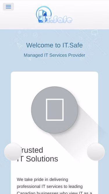 Screenshot of itsafe.ca
