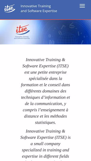 Screenshot of itse.be