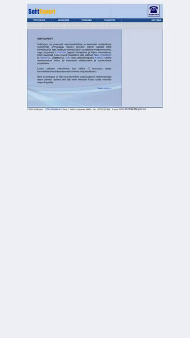 Screenshot of itx.ee