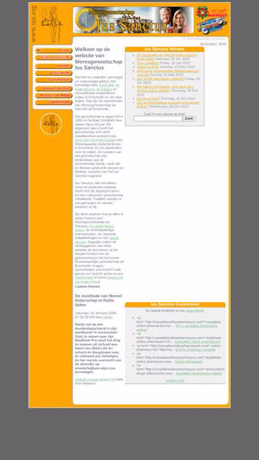 Screenshot of ius.org