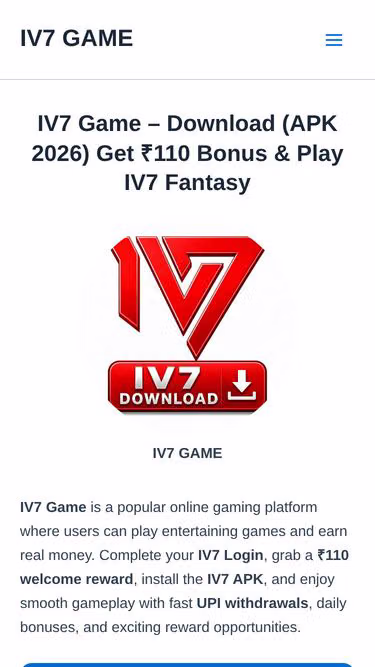 Screenshot of iv7.org.uk