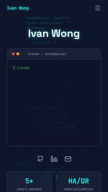 Screenshot of ivan.bz
