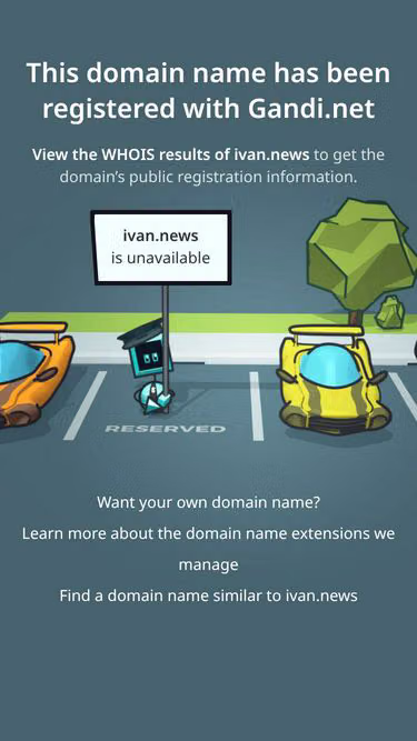 Screenshot of ivan.news