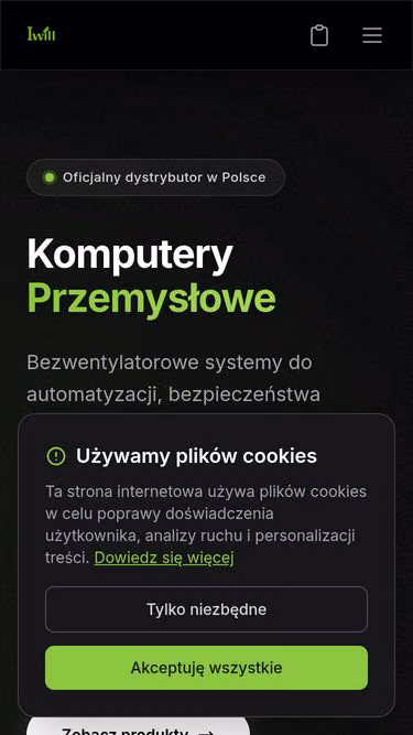 Screenshot of iwill.pl