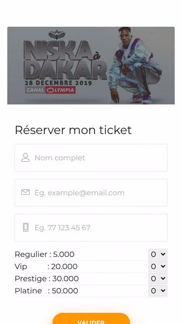 Screenshot of izi.sn