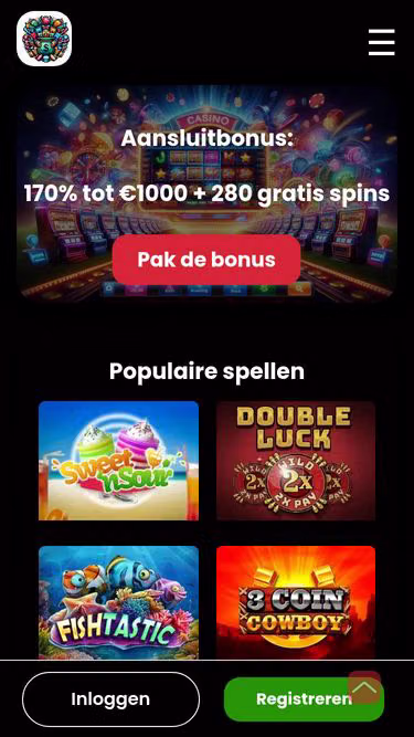 Screenshot of izzicasino.nl