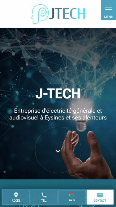 Screenshot of j-tech.fr