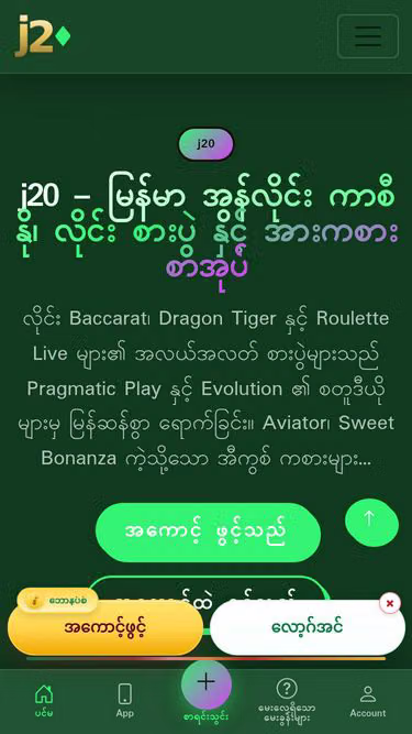 Screenshot of j20.lat