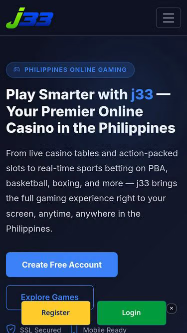 Screenshot of j33.ceo