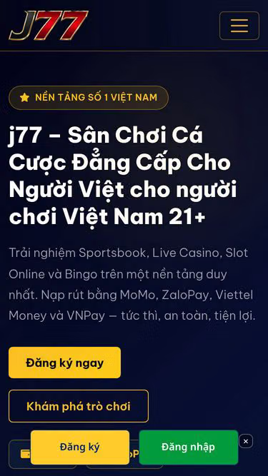 Screenshot of j77.lc