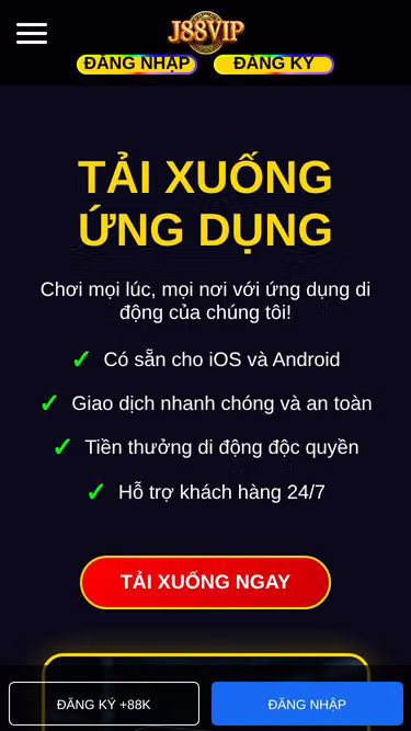 Screenshot of j88vip.one