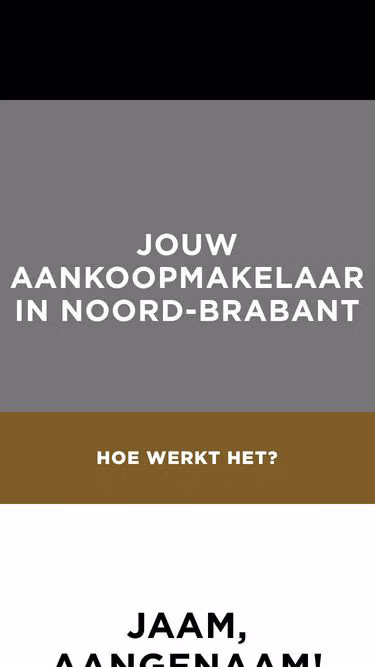 Screenshot of jaam.nl