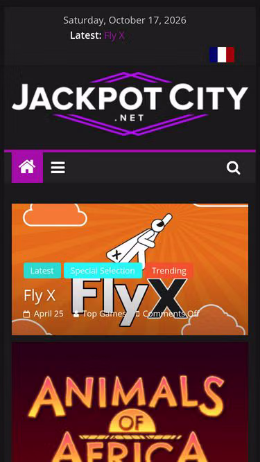 Screenshot of jackpotcity.net