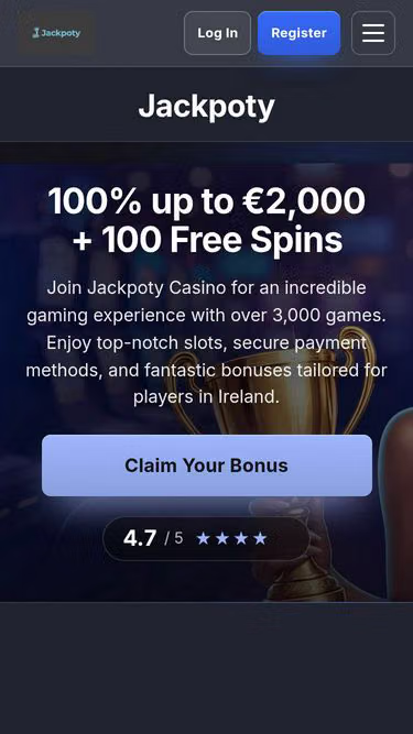 Screenshot of jackpoty.live