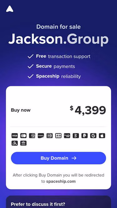 Screenshot of jackson.group