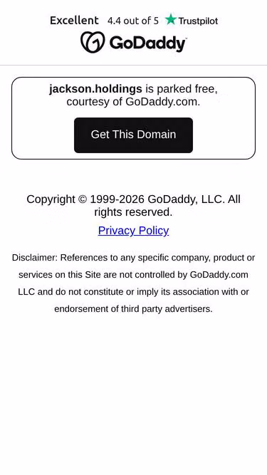 Screenshot of jackson.holdings