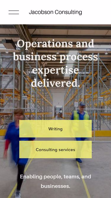 Screenshot of jacobson.consulting