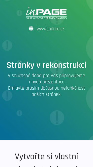 Screenshot of jadore.cz