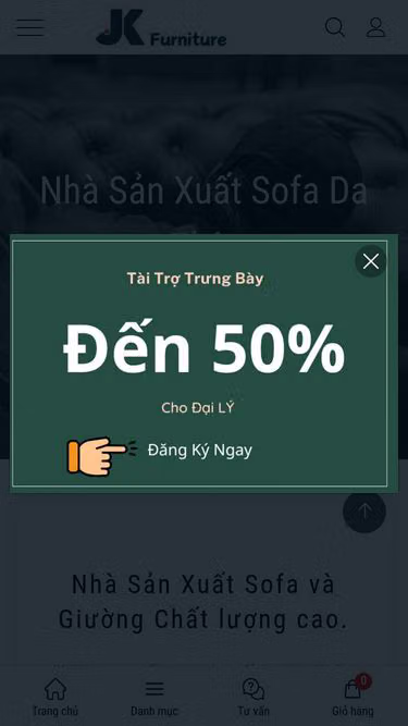 Screenshot of jak.vn