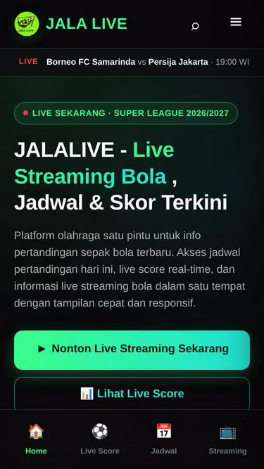 Screenshot of jalalive.gratis