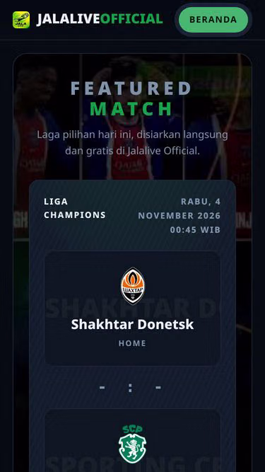 Screenshot of jalalive.web.id