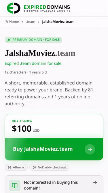 Screenshot of jalshamoviez.team