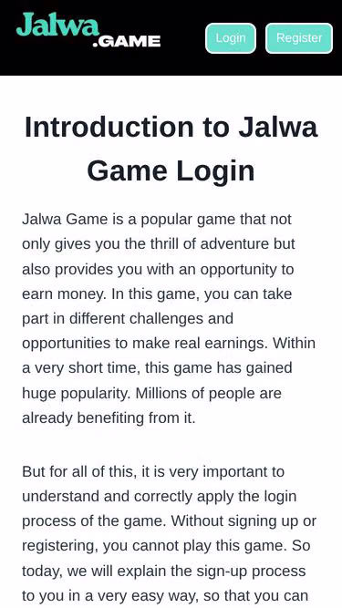 Screenshot of jalwa.ink