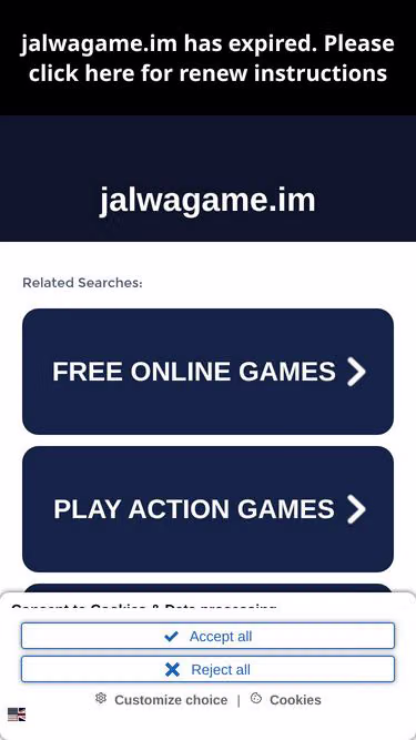 Screenshot of jalwagame.im