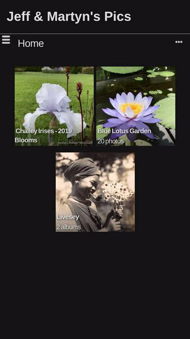 Screenshot of jam.pics